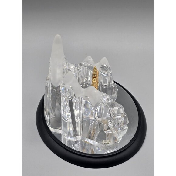 Franklin Mint‎ Orient Express Train Crystal Alps Gold Plate 1989 Gold Legend - Picture 3 of 10